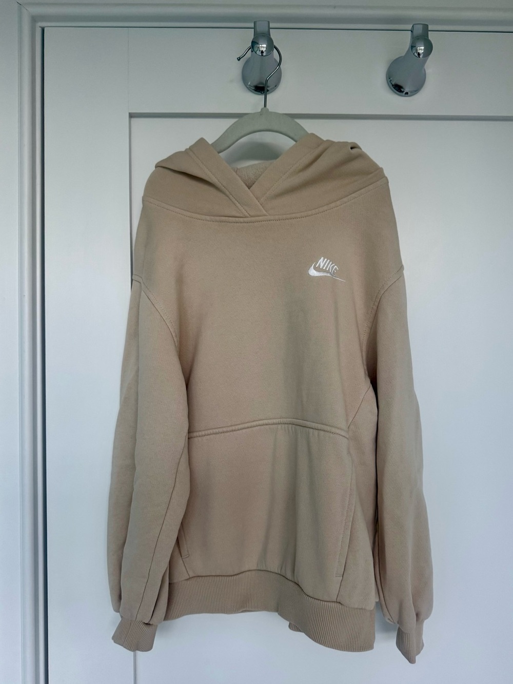 Kids Nike Tan Hoodie